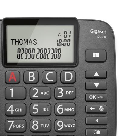 Telefon przewodowy DL380 Gigaset