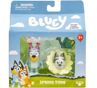 Zestaw figurek Bluey 2-pak Wiosna Tm Toys