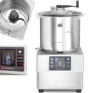 Kuter emulgator KE-8V do rozdrabniania siekania mielenia 8 l 3000 obr. / min 1500 W - Sammic 1050853 SAMMIC