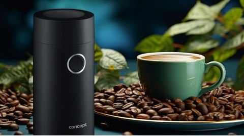 Młynek do kawy czarny KM6001 Concept