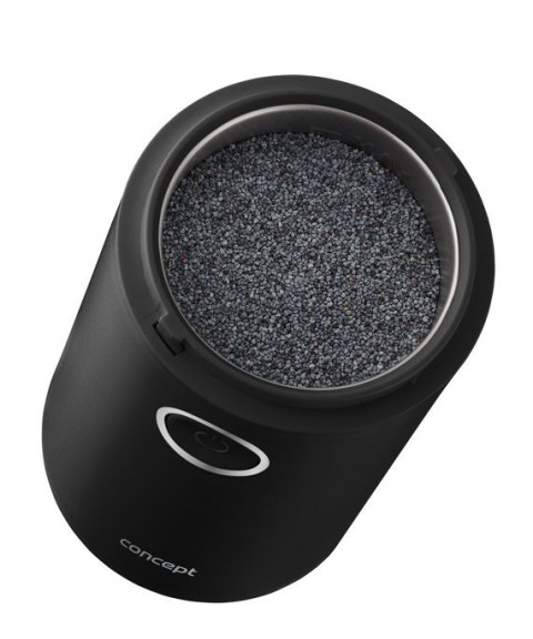 Młynek do kawy czarny KM6001 Concept