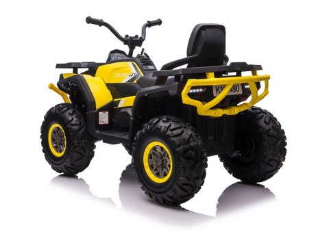 Quad na Akumulator XMX607 Żółty LEAN CARS