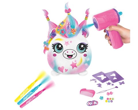 Maskotka Projekt Plusz Fryzurki - Zestaw z elektronicznym aerografem - Księżniczka Epee