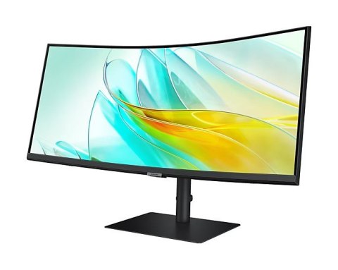 Monitor 34 cale ViewFinity S65UA VA 3440x1440 UWQHD 21:9 1xHDMI 1xDP 1xUSB-C 90W 3xUSB-A 5ms 100Hz HAS+PIVOT zakrzywiony głośnik Samsung