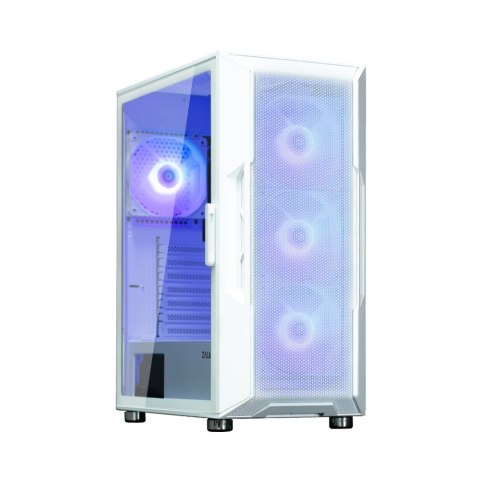 Obudowa I3 Neo ATX Mid Tower White ARGB fan x4 Zalman