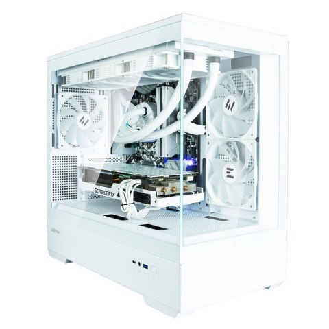 Obudowa P30 V2 MicroATX Mini Tower 3 FansRGB Biała Zalman
