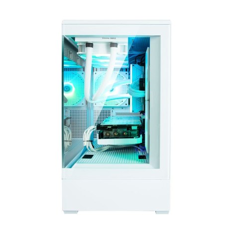 Obudowa P30 V2 MicroATX Mini Tower 3 FansRGB Biała Zalman