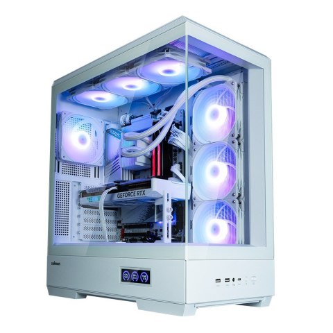 Obudowa P50 DS WHITE Mid-Tower 4x ARGB Fans Zalman