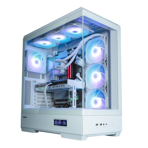 Obudowa P50 DS WHITE Mid-Tower 4x ARGB Fans Zalman