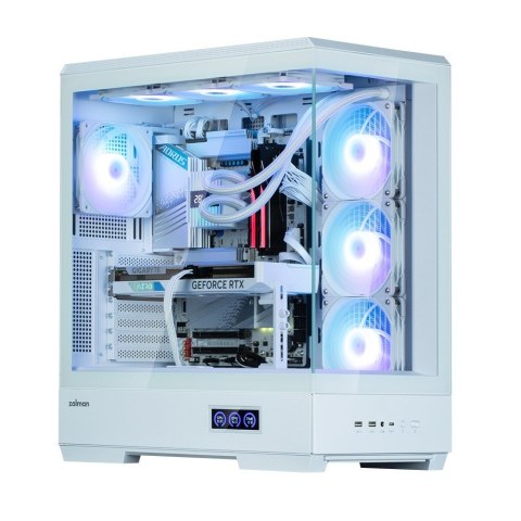 Obudowa P50 DS WHITE Mid-Tower 4x ARGB Fans Zalman