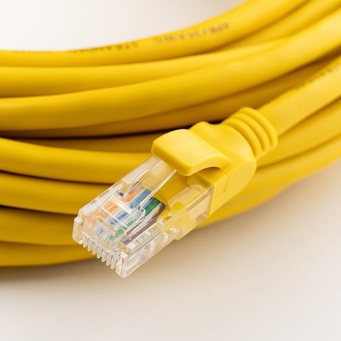 Wtyk przelotowy złącze RJ45 | CAT5e | UTP | Pass Throuh | Pozłacane styki | 100 sztuk Qoltec