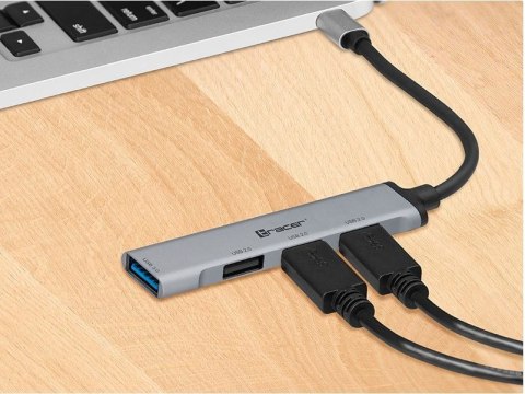 HUB USB 3.0 H40 4 ports, USB-C Tracer