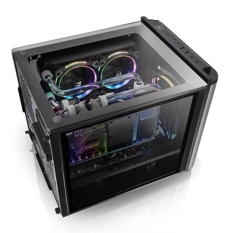Obudowa LEVEL 20 VT MiniITX microATX Tempered Glass - czarna Thermaltake
