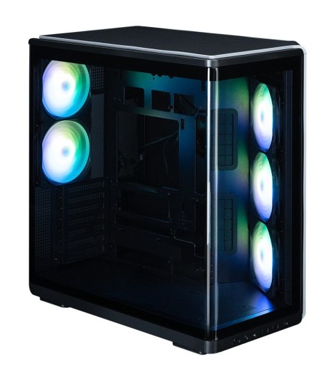 Obudowa P60 Mid-Tower 5x ARGB fans czarna Zalman
