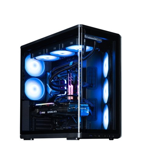 Obudowa P60 Mid-Tower 5x ARGB fans czarna Zalman