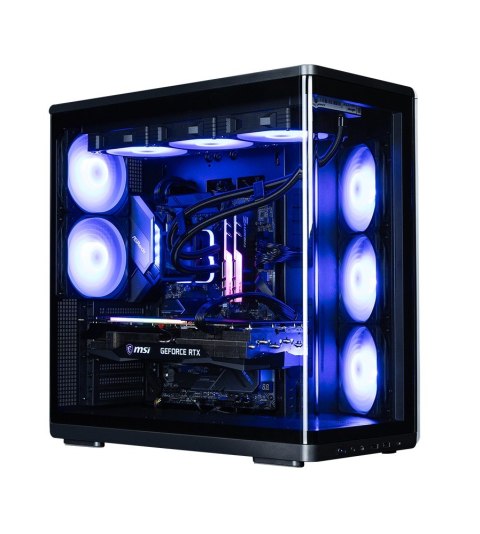 Obudowa P60 Mid-Tower 5x ARGB fans czarna Zalman