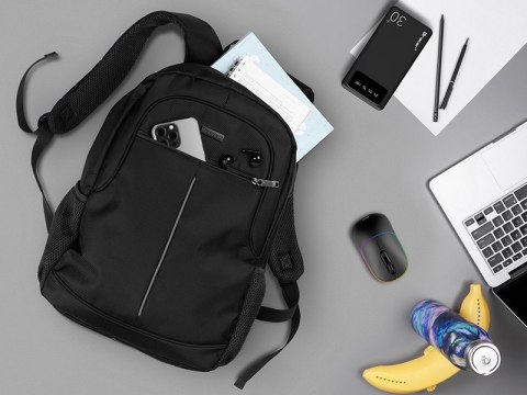 Plecak miejski na notebooka 15,6 cali City Carier czarny Tracer