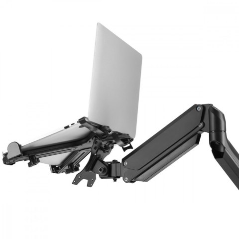 Uchwyt biurkowy laptopa 11-17 cali do pracy stojąco siedzącej Maclean