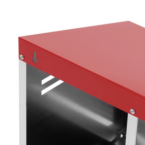 Gniazdo dla kur niosek ścienne 4 komory STAL 52 x 107.5 x 49 cm WIESENFIELD