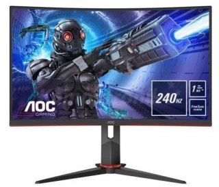 Monitor C32G2ZE/BK 31.5 cala VA Curved 240Hz HDMIx2 DP AOC