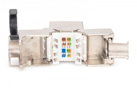 Moduł Keystone RJ45 (8P8C) kat. 8.1 STP, ekranowany, beznarzędziowy, stalowy Digitus