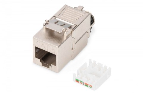 Moduł Keystone RJ45 (8P8C) kat. 8.1 STP, ekranowany, beznarzędziowy, stalowy Digitus