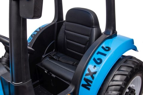 Traktor Na Akumulator A011 24V Niebieski LEAN CARS