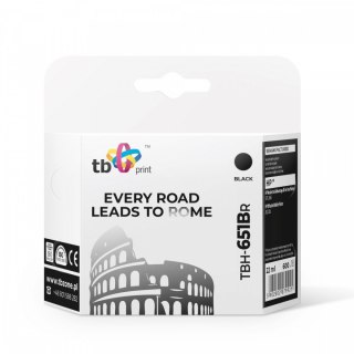 Tusz do HP DJ 5575 TBH-651BR czarny refabrykowany TB Print