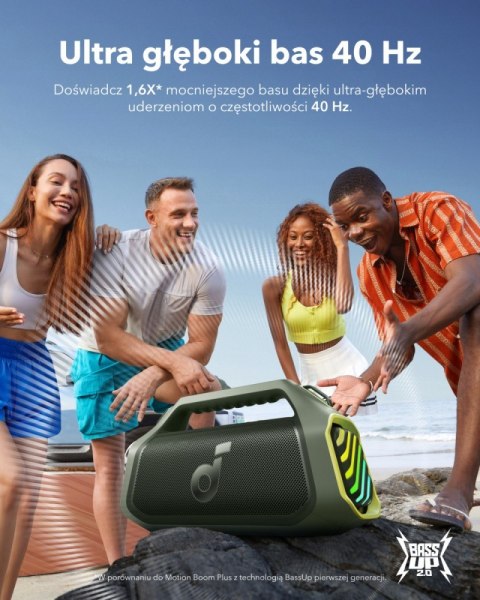 Głośnik Soundcore Boom 2 Plus Zielony Anker