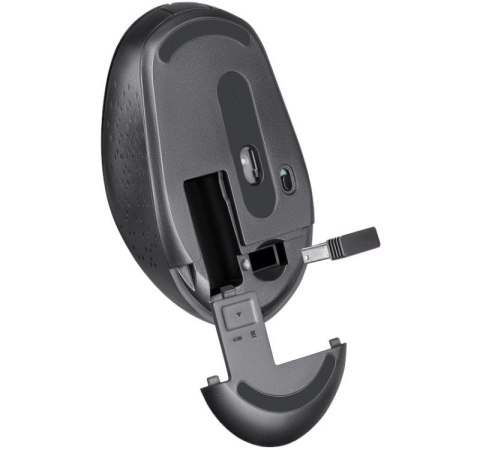 Mysz bezprzewodowa silent click AURIS MB-027 800/1200/1600 DPI czarna Defender