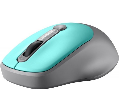 Mysz bezprzewodowa silent click FEAM MM-296 RF 1600 DPI Miętowa Defender