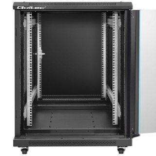 Szafa RACK 19" | 15U | 600 x 600 x 855 | stalowa obudowa Qoltec