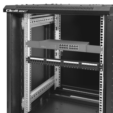 Szafa RACK 19" | 15U | 600 x 600 x 855 | stalowa obudowa Qoltec