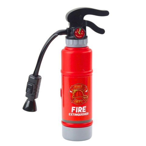 Gaśnica Zabawkowa Dla Małego Strażaka Funkcja Pryskania Wodą LEAN Toys