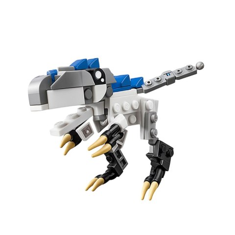 Klocki Konstrukcyjne 2w1 Dinozaur Robot Tyrannosaurus Rex 67 el. LEAN Toys