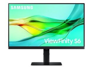 Monitor 24 cale ViewFinity S60UD IPS 2560x1440 WQHD 16:9 1xHDMI 2xDP 1xUSB-C 90W 3xUSB-A 5ms PinP/PbyP 100Hz HAS+PIV płaski 3YOn Samsung