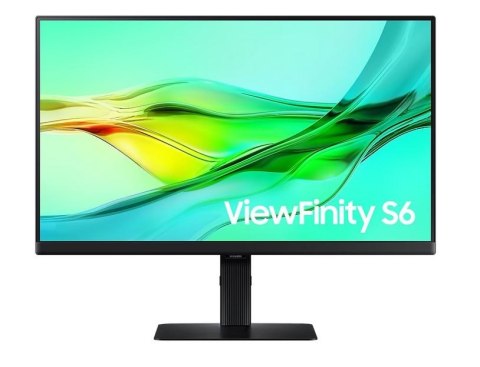 Monitor 24 cale ViewFinity S60UD IPS 2560x1440 WQHD 16:9 1xHDMI 2xDP 1xUSB-C 90W 3xUSB-A 5ms PinP/PbyP 100Hz HAS+PIV płaski 3YOn Samsung