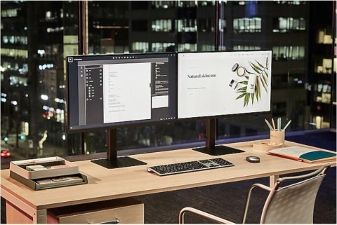 Monitor 24 cale ViewFinity S60UD IPS 2560x1440 WQHD 16:9 1xHDMI 2xDP 1xUSB-C 90W 3xUSB-A 5ms PinP/PbyP 100Hz HAS+PIV płaski 3YOn Samsung