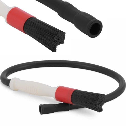 Pędzel przepływowy do myjki warsztatowej 26 cm z wężem 70 cm MSW