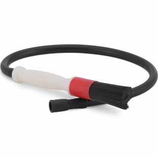 Pędzel przepływowy do myjki warsztatowej 26 cm z wężem 70 cm MSW