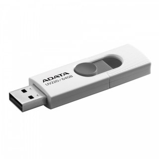 Pendrive UV220 64GB USB2.0 Biało-szary Adata