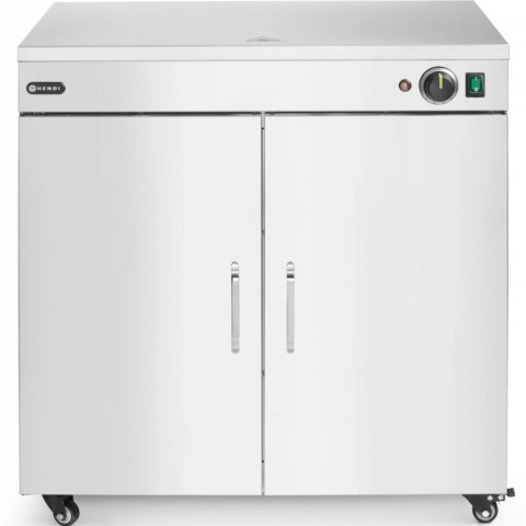 Podgrzewacz do talerzy podwójny na 108 szt. śr. 24 cm 800 W Hendi