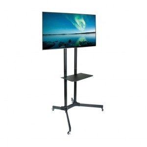 Stolik na kółkach + uchwyt do TBV 30-65" 60KG S-08A ART