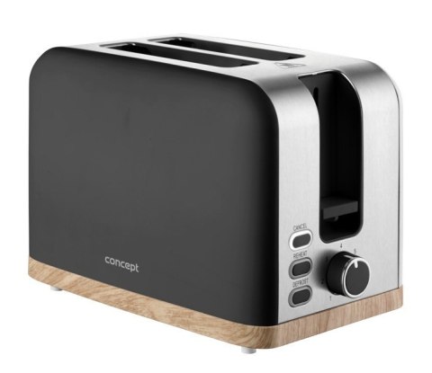 Toster Elwood czarny TE2016 Concept