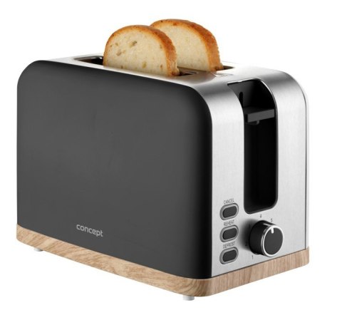 Toster Elwood czarny TE2016 Concept