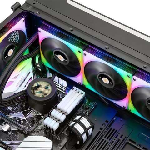 Chłodzenie wodne - Toughliquid Ultra 420 RGB - 2.1" LCD, ToughFan RGB 140mm*3 Thermaltake