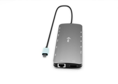 Stacja dokująca USB-C Metal Nano 3x Display Dock 2x HDMI 1x USB-C video Power Delivery 140W + i-tec Universal Charger 140 W I-tec