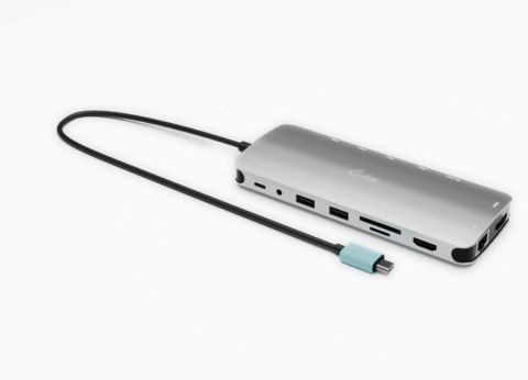 Stacja dokująca USB-C Metal Nano 3x Display Dock 2x HDMI 1x USB-C video Power Delivery 140W + i-tec Universal Charger 140 W I-tec