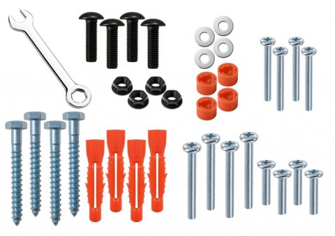 Uchwyt do TV LCD/LED 40-75 cali 45KG AR-98 reg. pion i poziom 58-500mm max VESA 600x400 ART