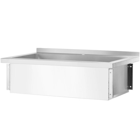 Basen zlew gastronomiczny jednokomorowy Budget Line STAL 800 x 600 x 850 cm - Hendi 811009 Hendi
